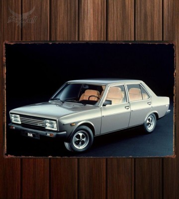 Металлическая табличка Fiat 131 Supermirafiori